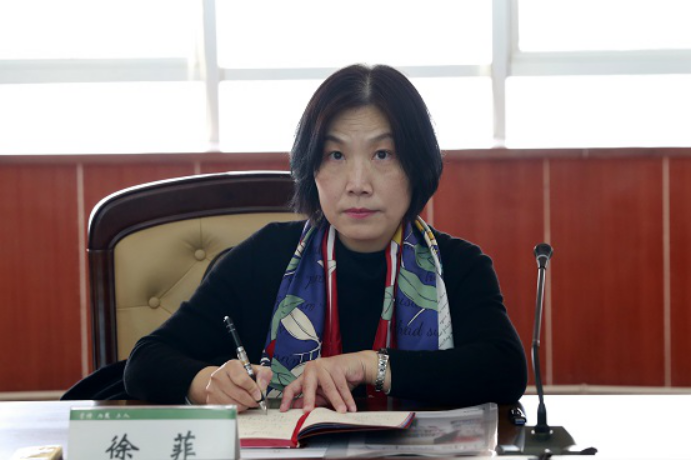 王宁处长,李秀敏副院长